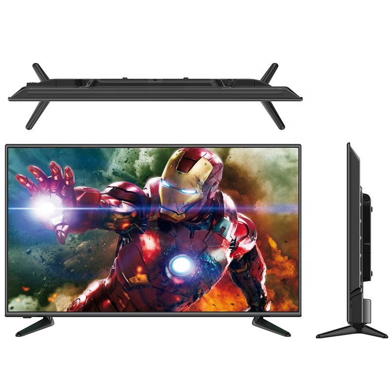 China television supplier buying in bulk wholesale with DVB-T2 4K 4 K hd flat screen 55 50 43 32 inch led lcd android smart tv